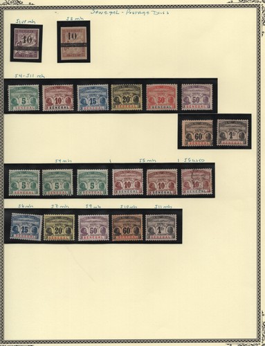 Senegal 1903 - senegal, (france)